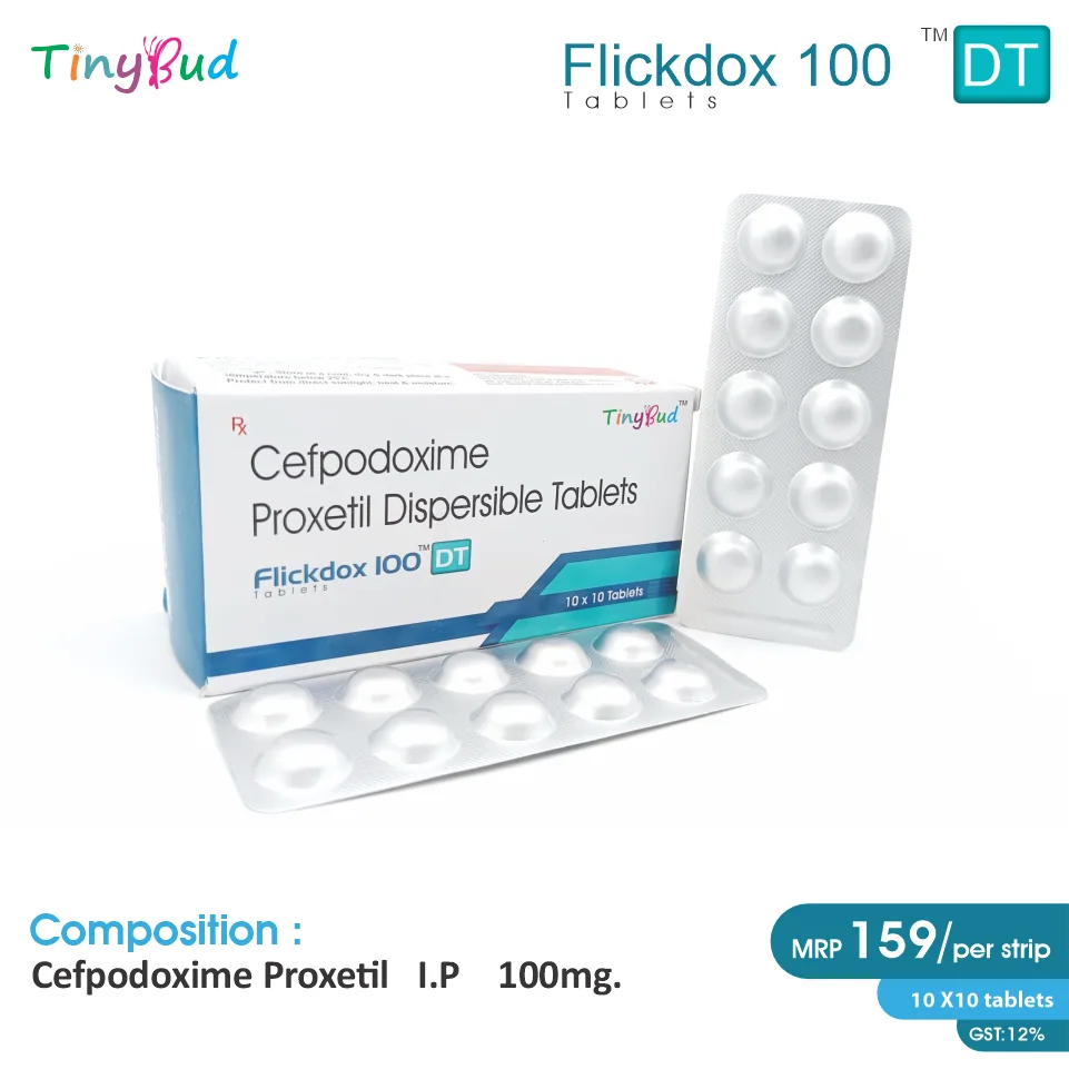 Cefpodoxime Proxetil Tablet at Best Price in PCD Pharma Franchise for Antibiotic and Bacterial Infections.